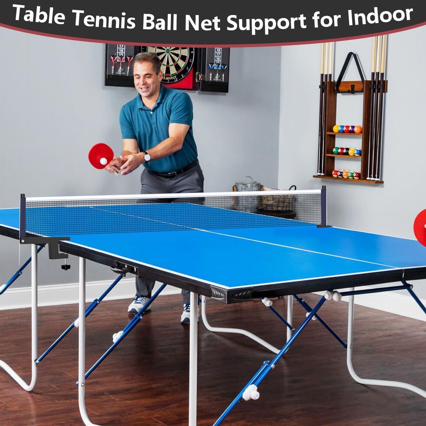 Ping Pong Post Set Table Tennis Net - Universal Wellness Group Pty Ltd