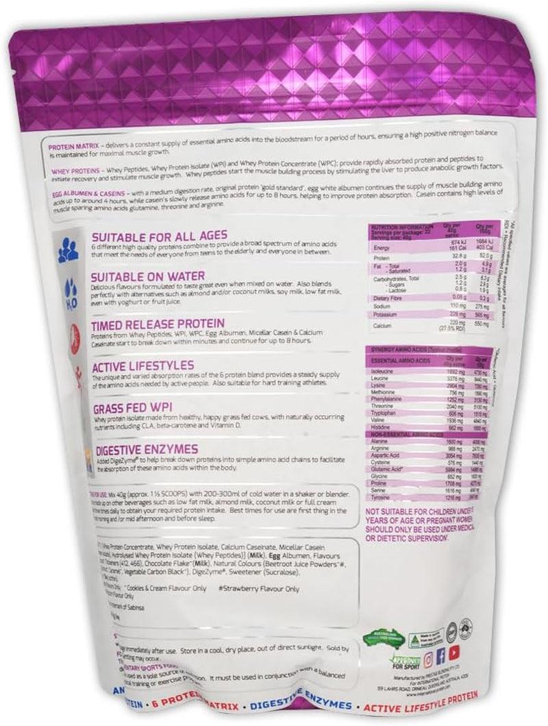 Protein Synergy 5 Cookies & Cream Flavour Protein Powder 907 G - Universal Wellness Group Pty Ltd