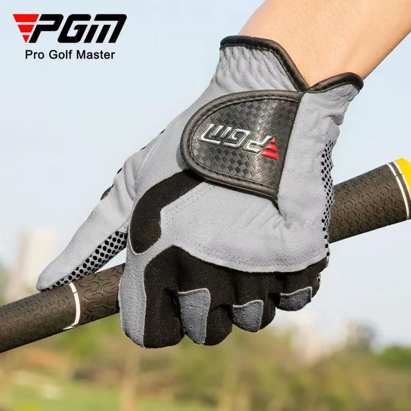 Professional Golf Gloves Microfiber Cloth Fabric Breathable Non-Slip Gloves Club Swing Putting Training Gloves - Universal Wellness Group Pty Ltd