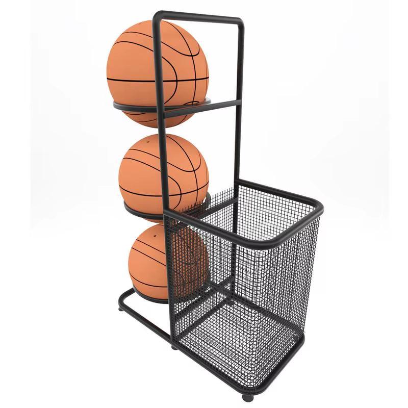 Storage Rack Indoor Balls Placed Rack Multi Layer Ball Storage Stand Cast Iron - Universal Wellness Group Pty Ltd