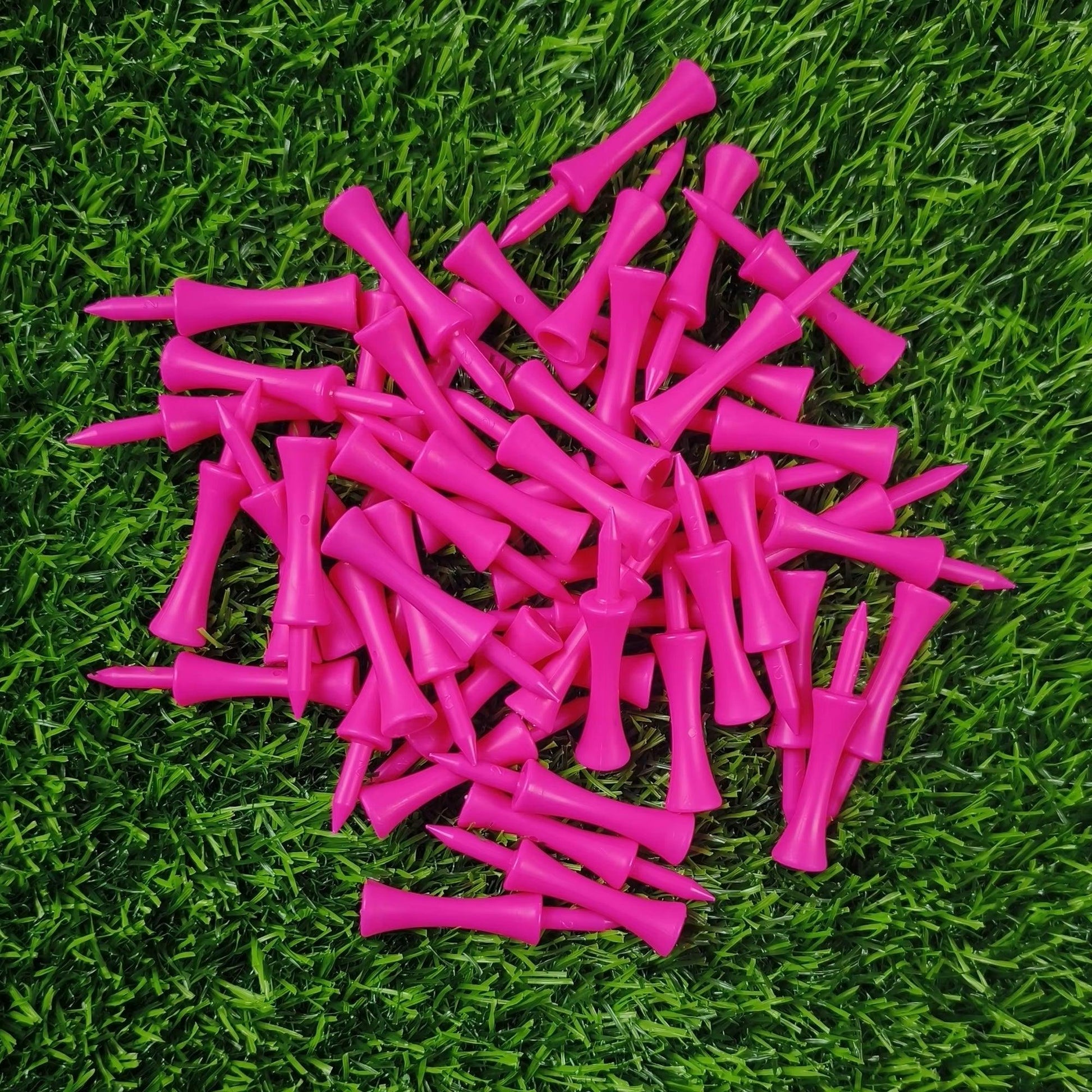 50Pcs Professional 59Mm Golf Tee Golf Supplies New Golf Practice Products Golf Accessories Golf Limit Nail Plastic Ball Holder - Universal Wellness Group Pty Ltd