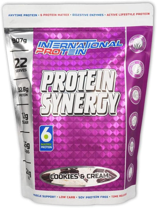 Protein Synergy 5 Cookies & Cream Flavour Protein Powder 907 G - Universal Wellness Group Pty Ltd