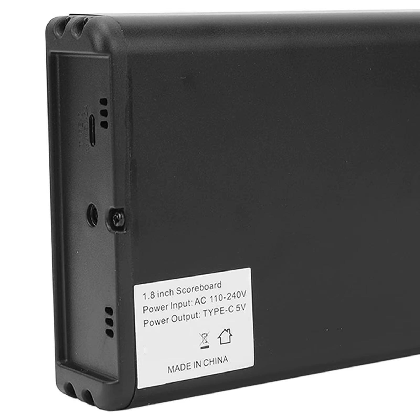 Electronic Scoreboard Remote Control 100‑240V Digital Tabletop Scoreboard for Basketball Volleyball Football - Universal Wellness Group Pty Ltd