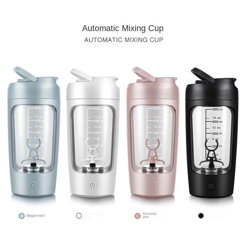 650ml Rechargeable USB Electric Portable Whey Protein Shaker Bottle - Fully Automatic Stirring Cup for Gym and Cocktail Blending, BPA-Free - Universal Wellness Group Pty Ltd