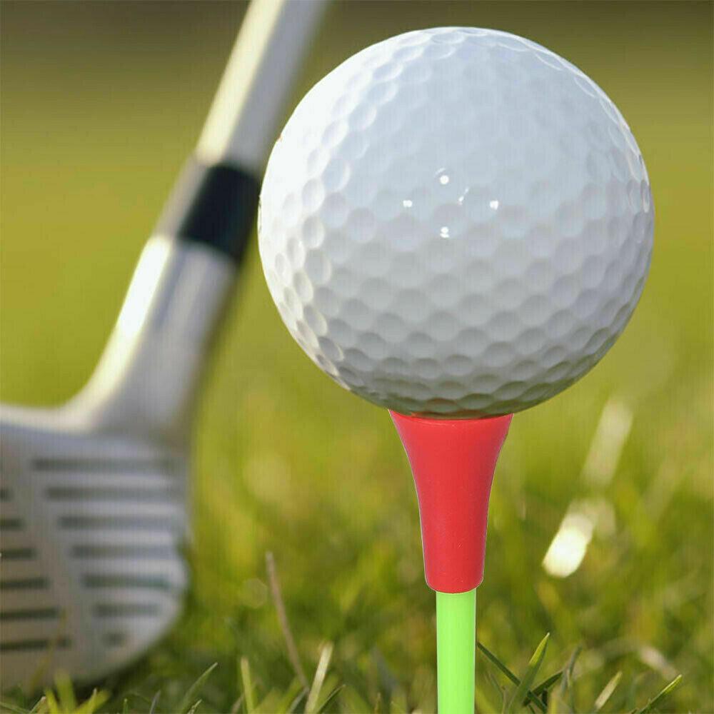 110Pcs Plastic & Rubber Cushion Top Golf Tees 83Mm High Quality Fast Dispatch - Universal Wellness Group Pty Ltd