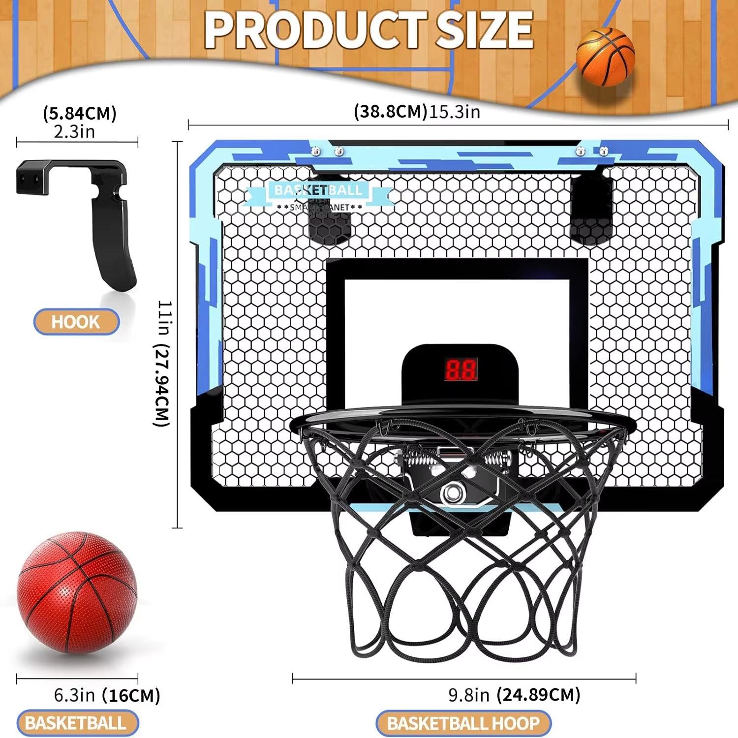 Kids Mini Basketball Hoop with Electronic Scoreboard - Universal Wellness Group Pty Ltd