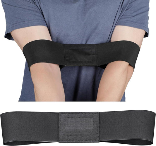 Golf Swing Arm Band Golf Swing Training Aid Elastic Swing Correcting Trainer Band for Golfers Beginners Arm Elbow Posture Teaching Tool Accessory for Golf Club Practice - Universal Wellness Group Pty Ltd