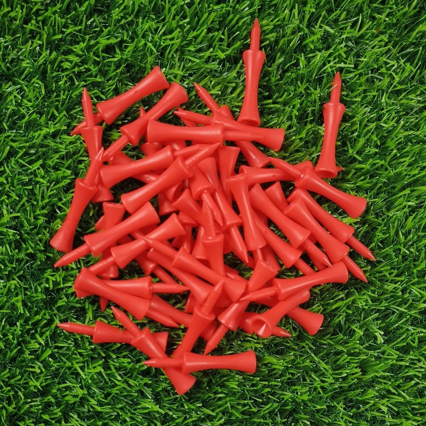 50Pcs Professional 59Mm Golf Tee Golf Supplies New Golf Practice Products Golf Accessories Golf Limit Nail Plastic Ball Holder - Universal Wellness Group Pty Ltd