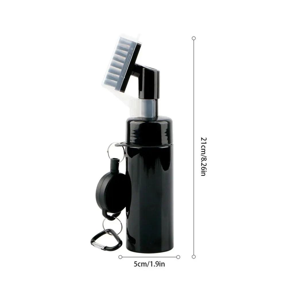 Golf Clubs Cleaning Brush Portable Golf Club Groove Brush with Push Type Water Bottle Water Brush Golf Swing Groove Cleaner - Universal Wellness Group Pty Ltd