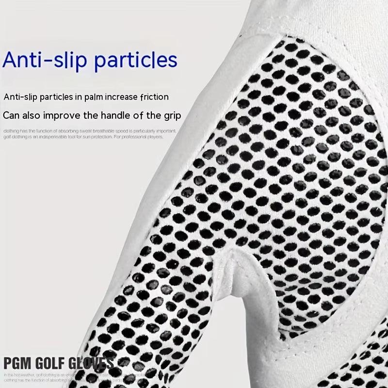 PGM Professional Golf Gloves Microfiber Cloth Fabric Breathable Non-Slip Gloves Club Swing Putting Training Gloves - Universal Wellness Group Pty Ltd
