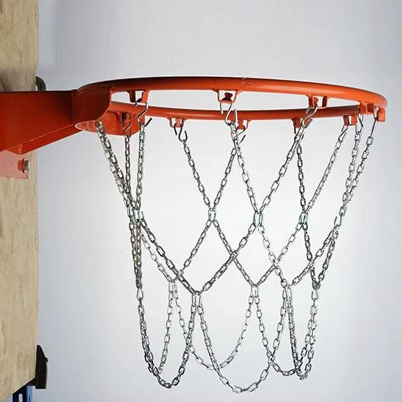 Basketball Net Replacement for Basketball Hoop, Standard Braided Chain, Heavy Duty, Steel - Universal Wellness Group Pty Ltd