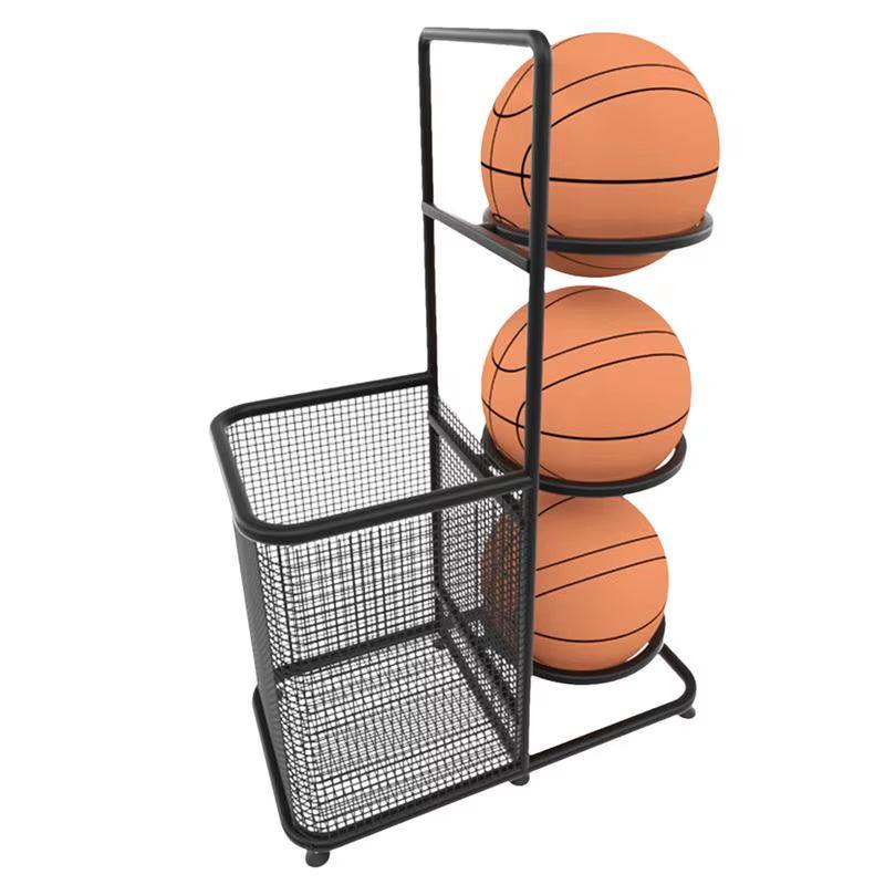 Storage Rack Indoor Balls Placed Rack Multi Layer Ball Storage Stand Cast Iron - Universal Wellness Group Pty Ltd