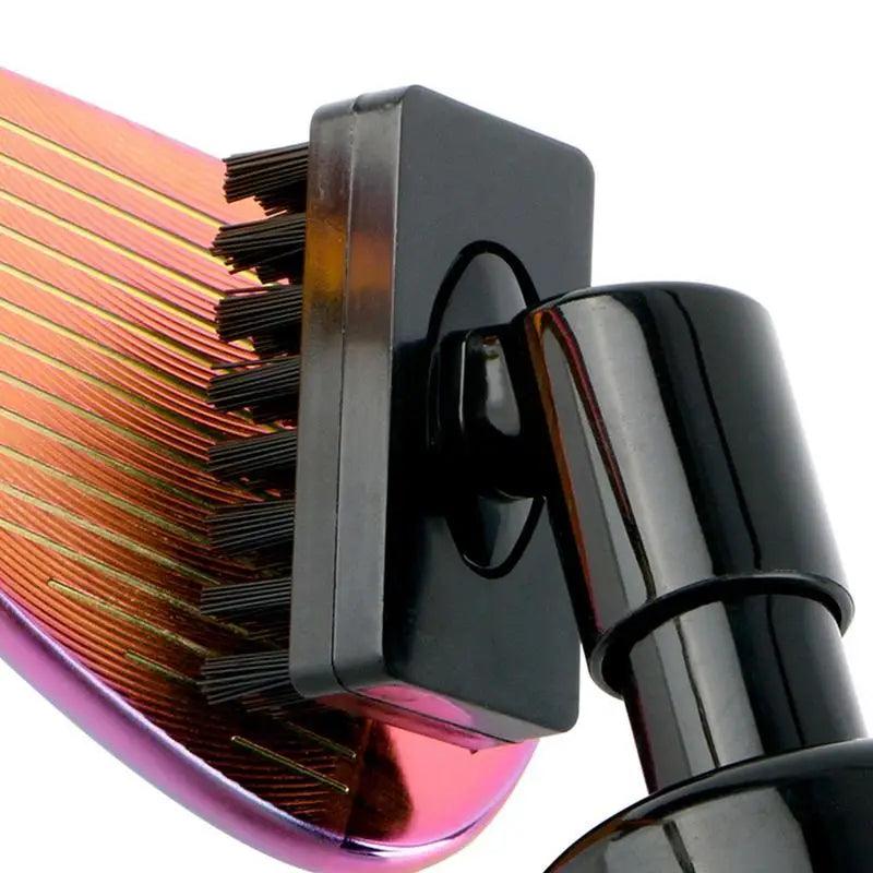 Golf Clubs Cleaning Brush Portable Golf Club Groove Brush with Push Type Water Bottle Water Brush Golf Swing Groove Cleaner - Universal Wellness Group Pty Ltd