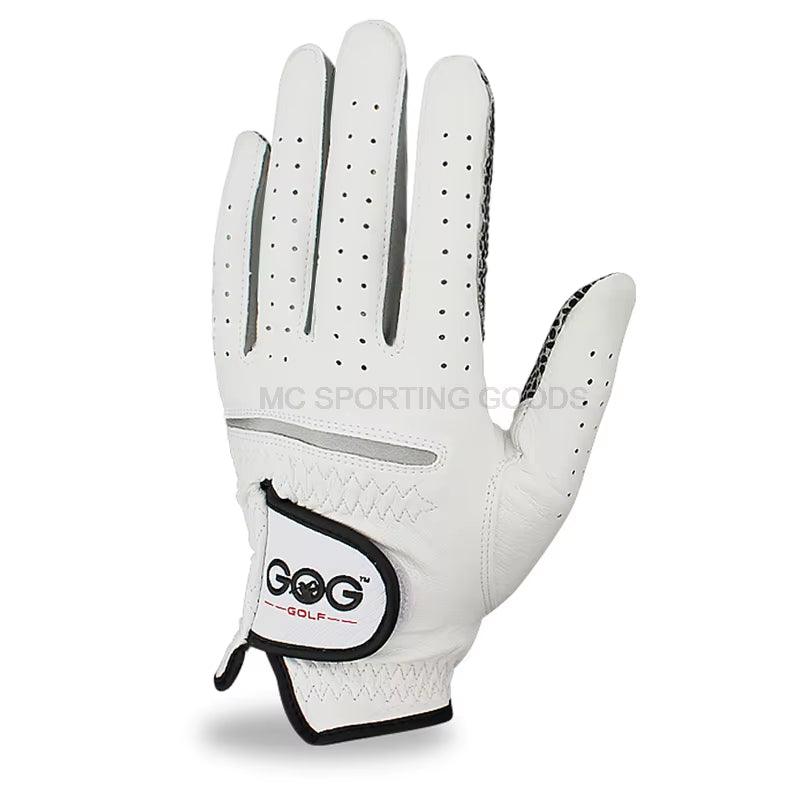 Genuine Leather Golf Gloves Men'S Left Right Hand Soft Breathable Pure Sheepskin Golf Gloves Golf Accessories - Universal Wellness Group Pty Ltd