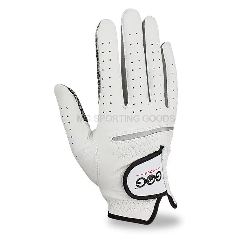 Genuine Leather Golf Gloves Men'S Left Right Hand Soft Breathable Pure Sheepskin Golf Gloves Golf Accessories - Universal Wellness Group Pty Ltd
