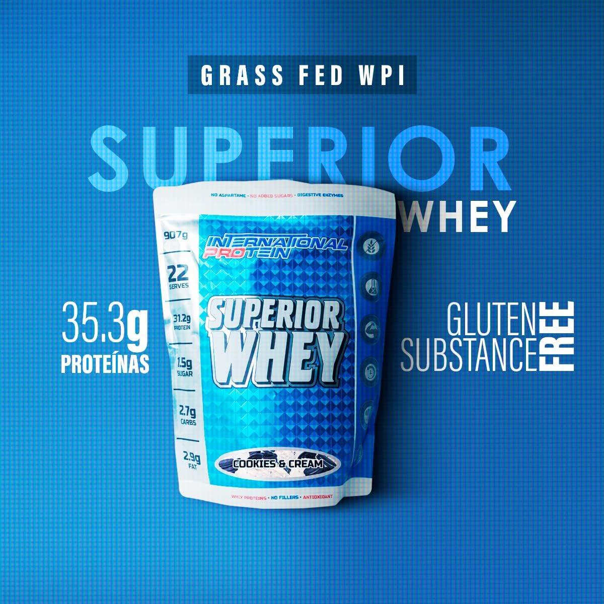 Superior Whey Cookies & Cream Protein Powder 907 G - Universal Wellness Group Pty Ltd