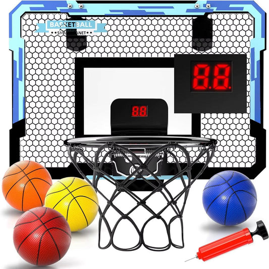 Kids Mini Basketball Hoop with Electronic Scoreboard - Universal Wellness Group Pty Ltd