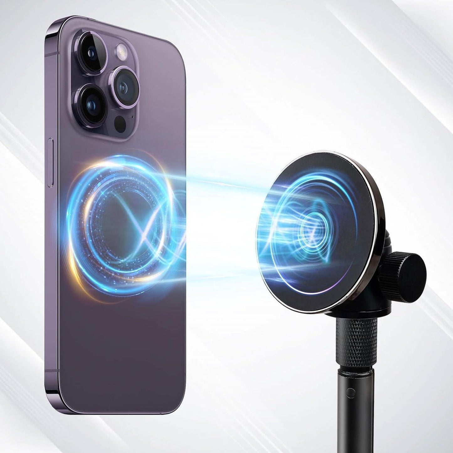 Golf Tripod & Monopod, Magnetic Golf Swing Phone Holder 54" Adjustable Aluminum, Golf Swing Training Aid Compatible with Magsafe Iphone Android Phones Camera Gopro - Universal Wellness Group Pty Ltd