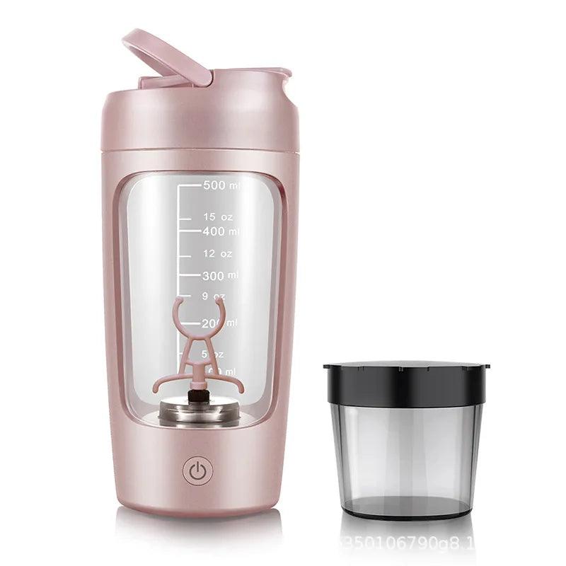 650ml Rechargeable USB Electric Portable Whey Protein Shaker Bottle - Fully Automatic Stirring Cup for Gym and Cocktail Blending, BPA-Free - Universal Wellness Group Pty Ltd