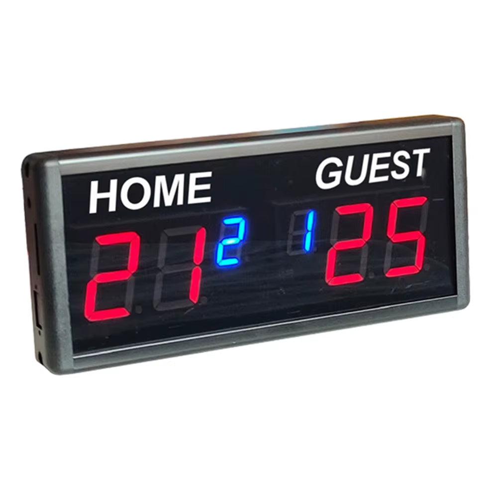 Professional Electronic Scoreboard Ideal for Basketball Snooker Tennis Soccer - Adjustable Brightness on Wall or Desktop - Universal Wellness Group Pty Ltd