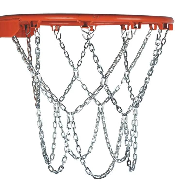 Basketball Net Replacement for Basketball Hoop, Standard Braided Chain, Heavy Duty, Steel - Universal Wellness Group Pty Ltd