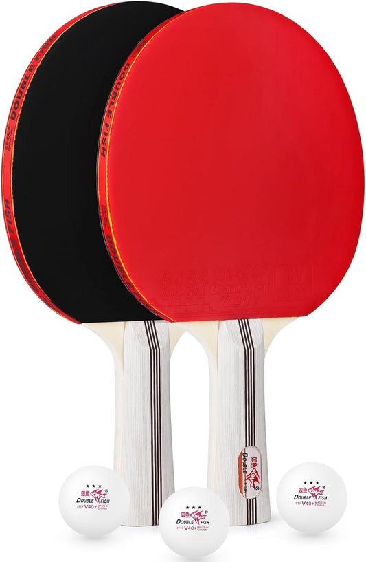 Table Tennis Set - Paddles, Balls & Storage Case - Universal Wellness Group Pty Ltd