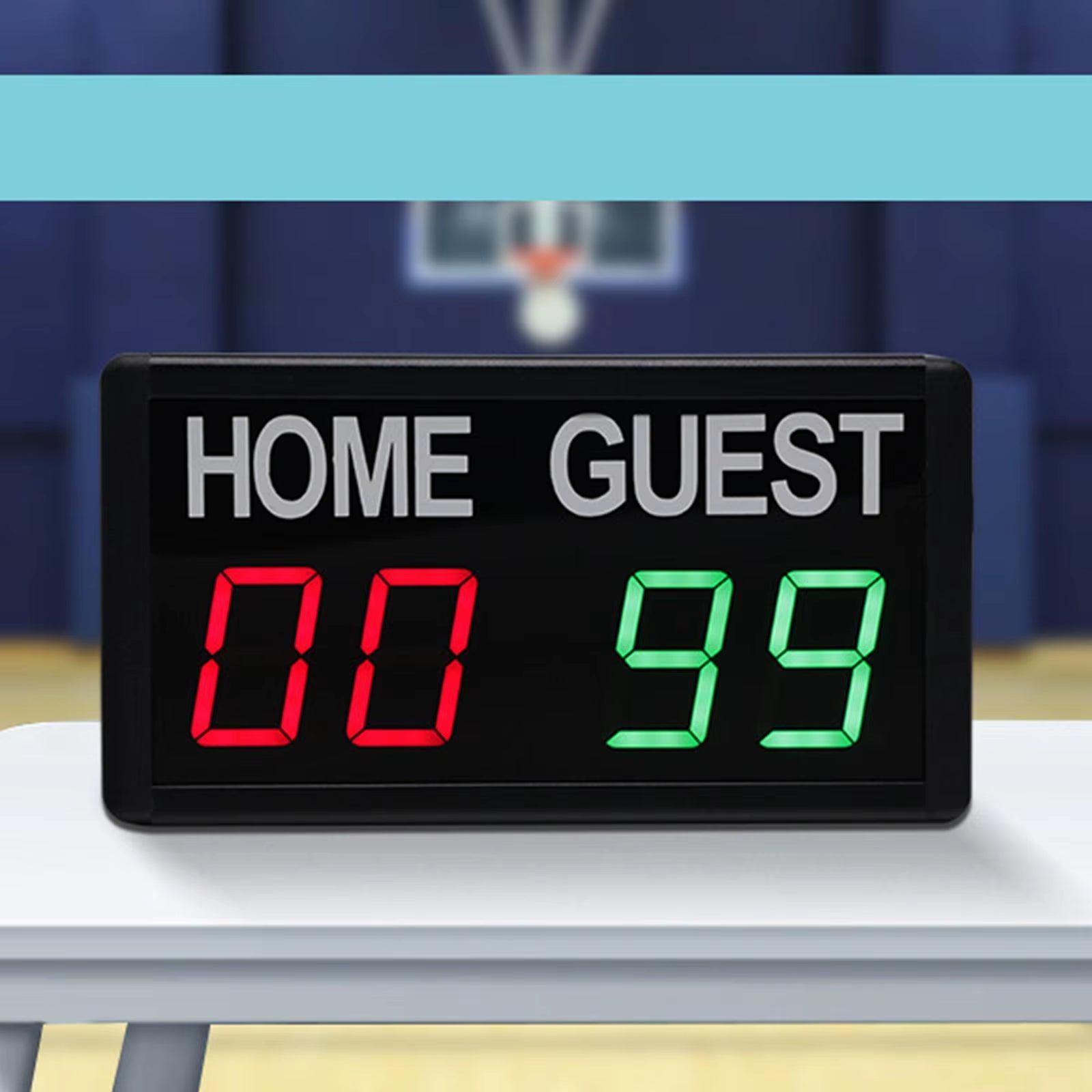 Electronic Digital Scoreboard Counting Score Keeper with Remote Timer - Universal Wellness Group Pty Ltd