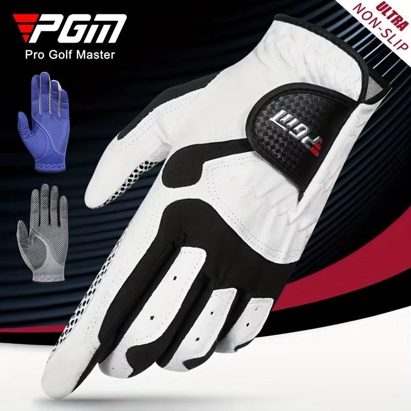 PGM Professional Golf Gloves Microfiber Cloth Fabric Breathable Non-Slip Gloves Club Swing Putting Training Gloves - Universal Wellness Group Pty Ltd