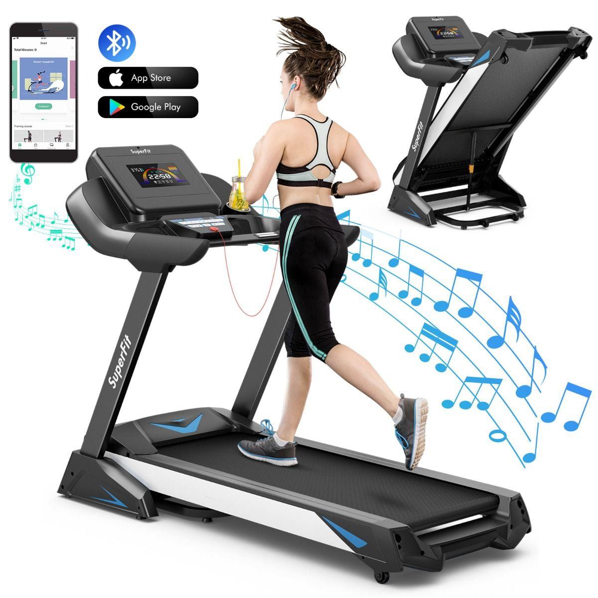 4.75 HP Treadmill with APP and Auto Incline for Home & Apartment - Universal Wellness Group Pty Ltd