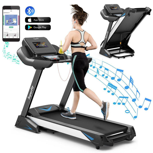 4.75 HP Treadmill with APP and Auto Incline for Home & Apartment - Universal Wellness Group Pty Ltd