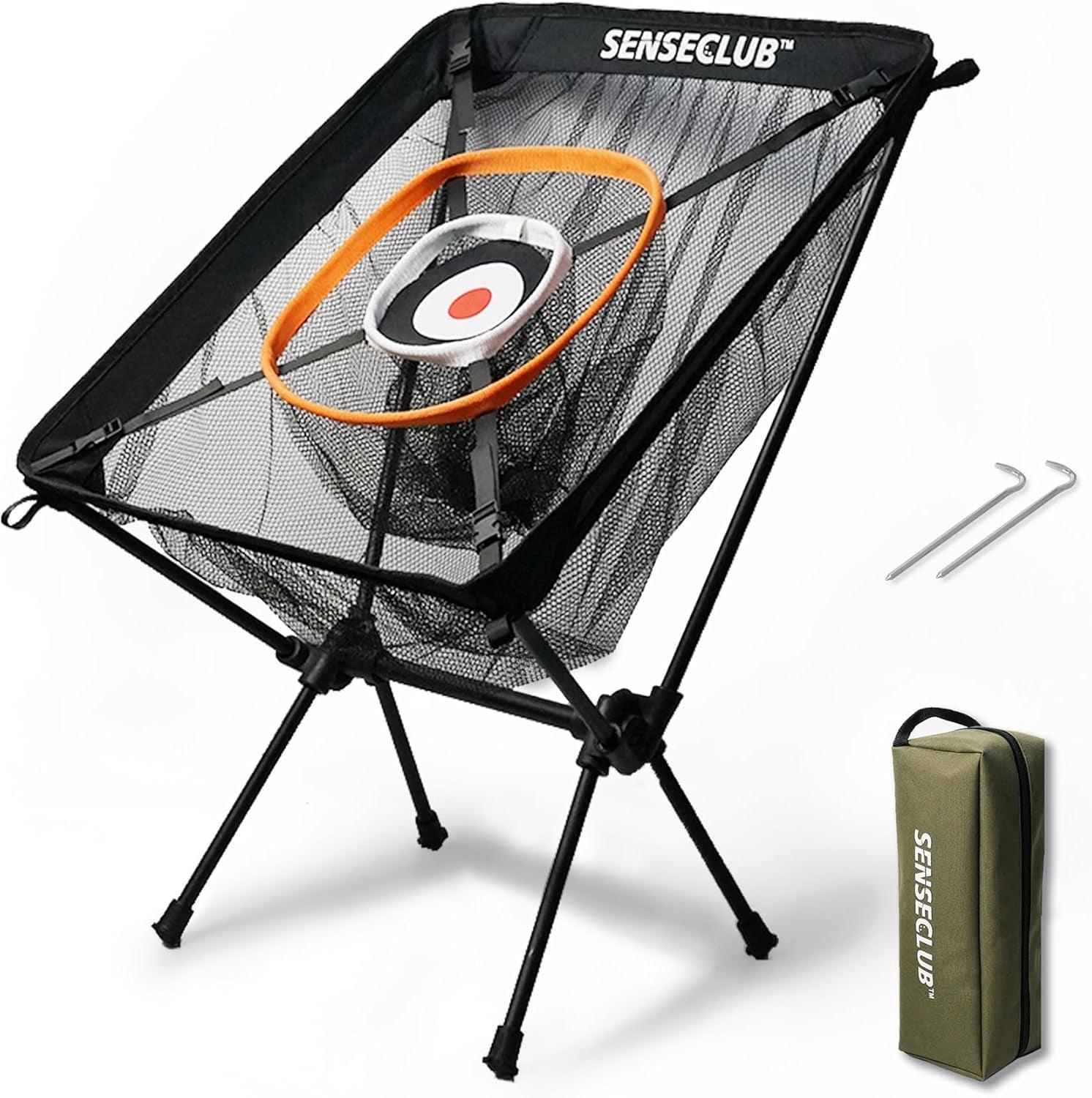 Golf Chipping Net & Driving Net, Backyard Golf Practice Net with Mat, Indoor Golf Training Target with Balls - Universal Wellness Group Pty Ltd