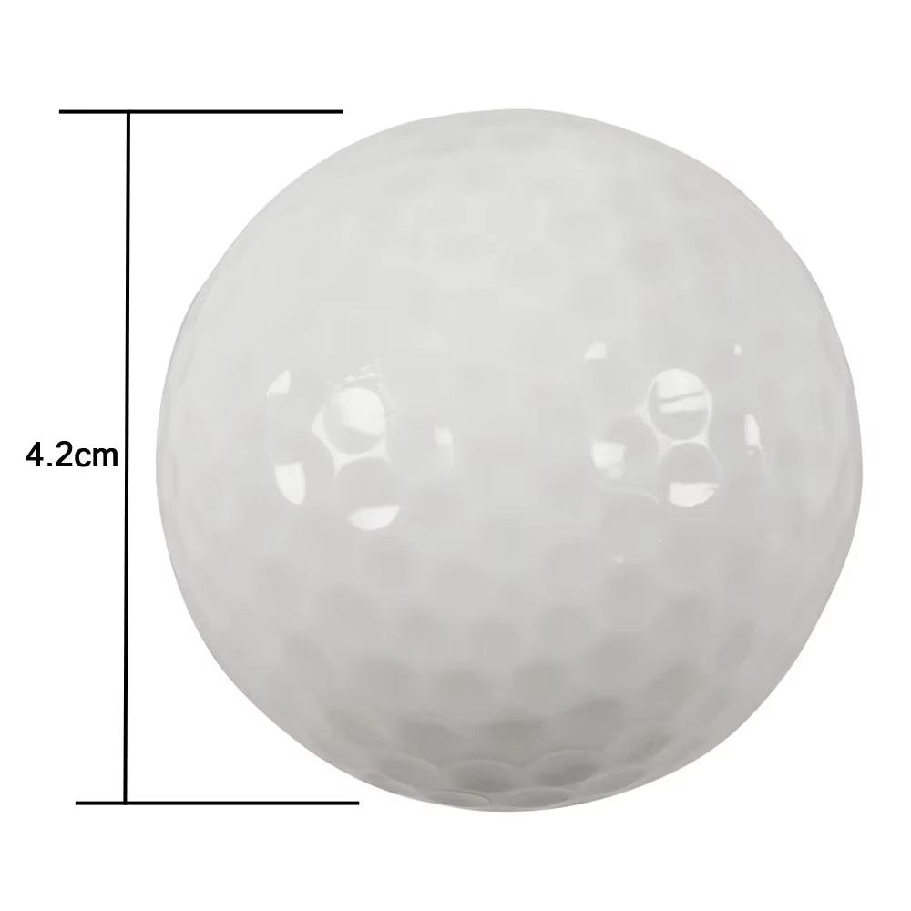 6Pcs Luminous Night Golf Ball Bright Luminous Balls Glow in the Dark Fluorescent Golf Ball for Training Hitting Practice - Universal Wellness Group Pty Ltd