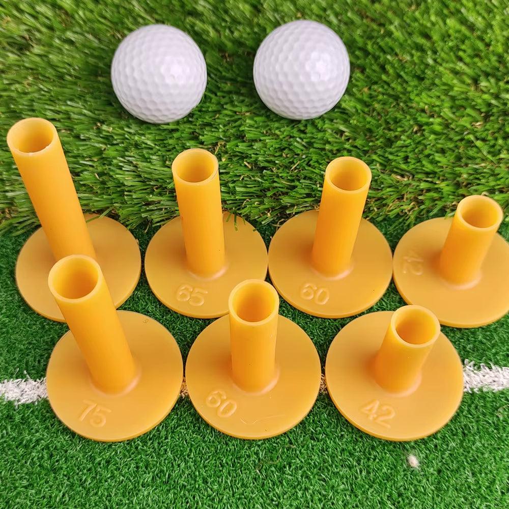 5Pcs/Set Rubber Golf Tee Training Practice Ox Tendon Tee Golf Ball Holders - Universal Wellness Group Pty Ltd