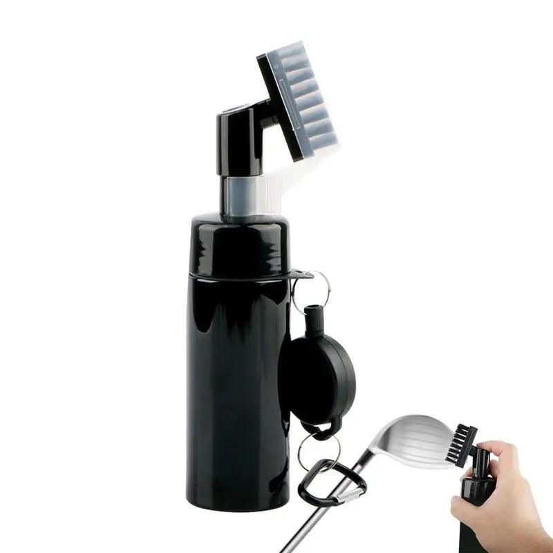 Golf Clubs Cleaning Brush Portable Golf Club Groove Brush with Push Type Water Bottle Water Brush Golf Swing Groove Cleaner - Universal Wellness Group Pty Ltd