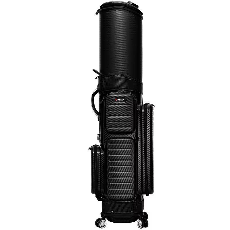 Golf Bag with Wheels Customs Locks Flexible Full Body Hard Shell Large Capacity Golf Aviation Bag Golf Supplies New QB142 - Universal Wellness Group Pty Ltd