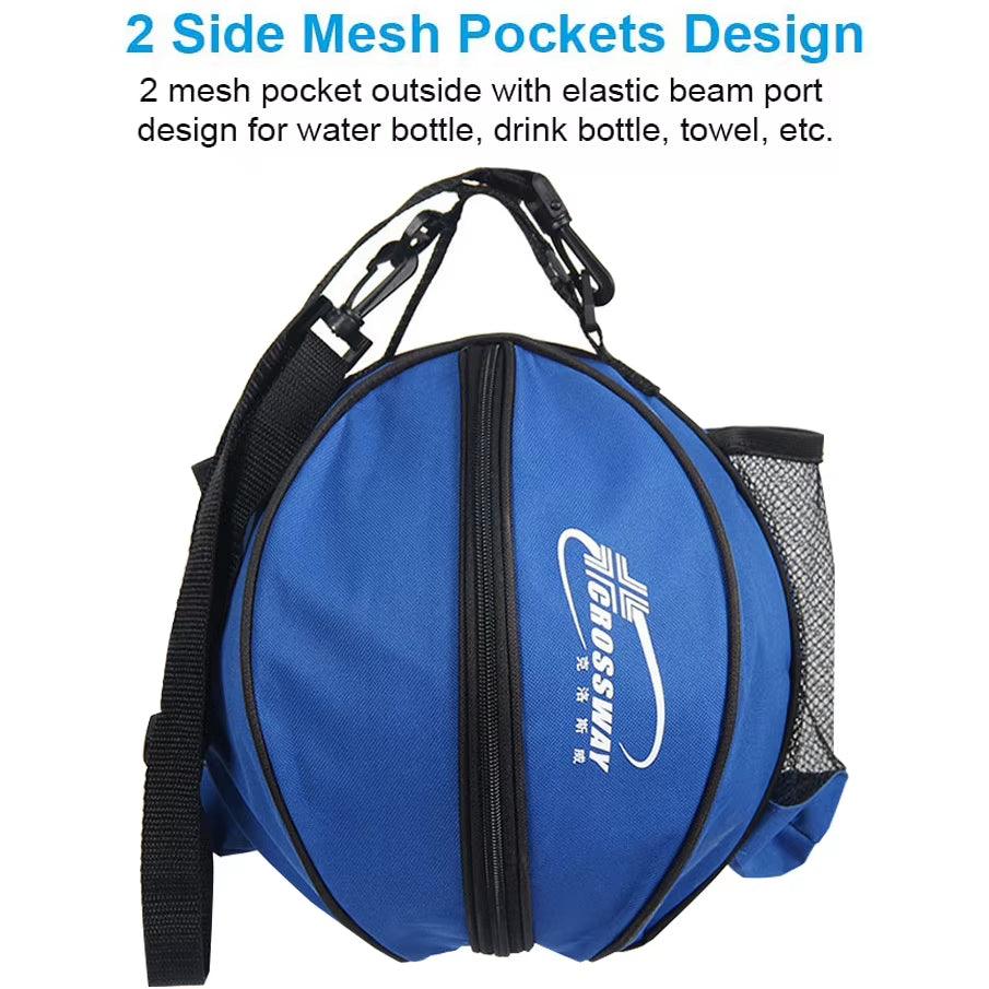 Outdoor Sport Shoulder Soccer Ball Bags for Kids, Football, Volleyball, Basketball, Training Accessories, Sport Equipment - Universal Wellness Group Pty Ltd