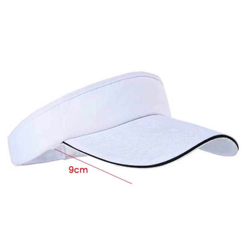 Men & Women Adjustable Sports Visor Hat - Universal Wellness Group Pty Ltd
