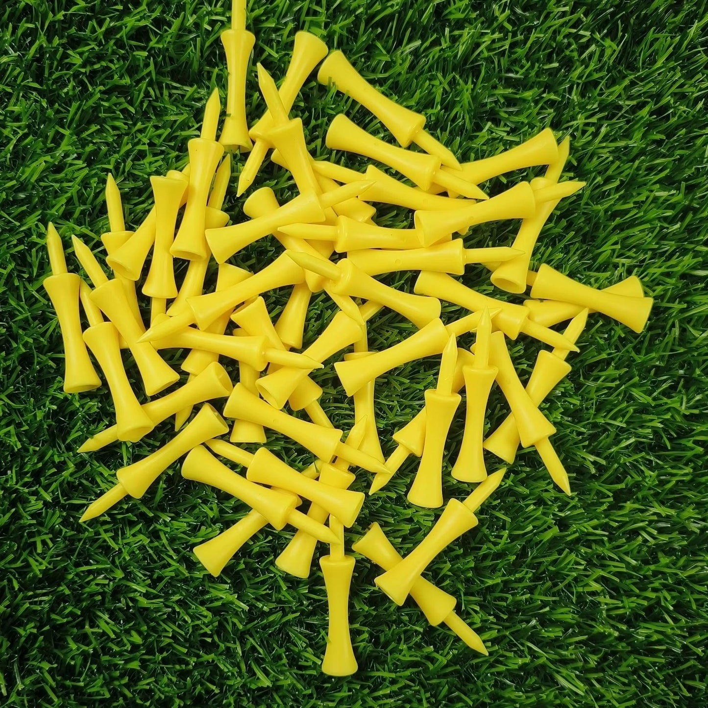 50Pcs Professional 59Mm Golf Tee Golf Supplies New Golf Practice Products Golf Accessories Golf Limit Nail Plastic Ball Holder - Universal Wellness Group Pty Ltd