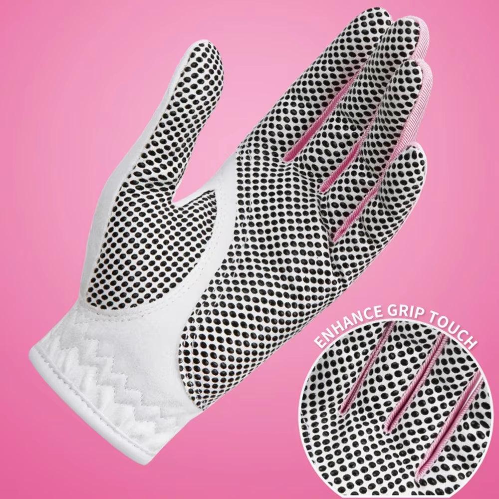 Women'S Golf Gloves ST018 Left Hand & Right Hand Nanometer Cloth Golf Breathable Palm Protection High Quality Sport Gloves - Universal Wellness Group Pty Ltd