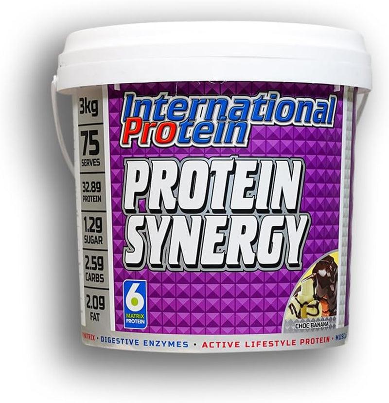 Protein Synergy 5 Choc Banana Flavour Protein Powder 3 Kg - Universal Wellness Group Pty Ltd