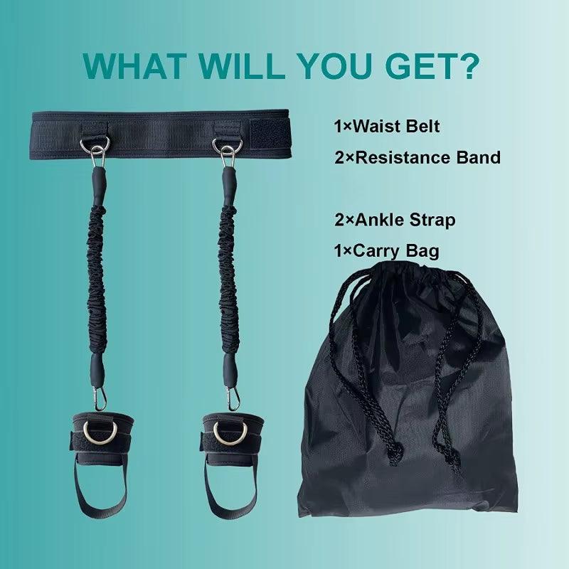 Vertical Jumping Trainer Leg Strength Training Resistance Band for Agility Speed Basketball Volleyball Football Jump Training - Universal Wellness Group Pty Ltd