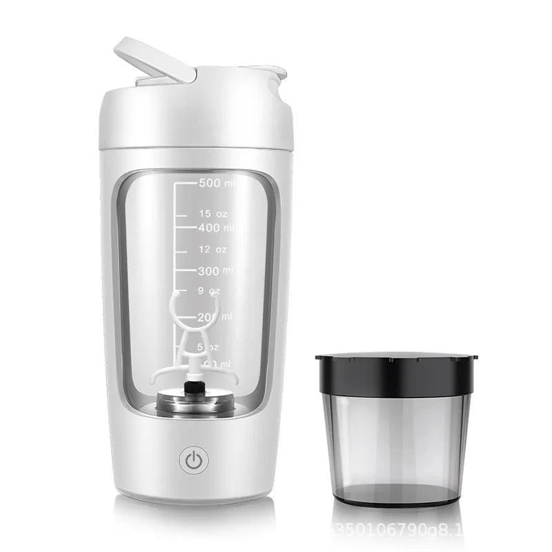 650ml Rechargeable USB Electric Portable Whey Protein Shaker Bottle - Fully Automatic Stirring Cup for Gym and Cocktail Blending, BPA-Free - Universal Wellness Group Pty Ltd