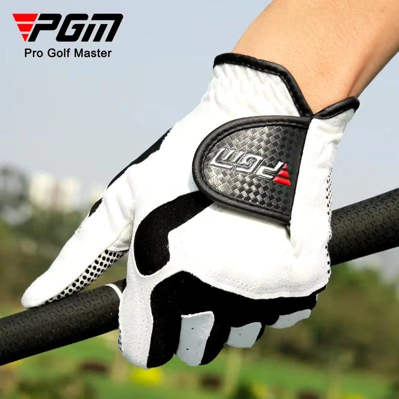 Professional Golf Gloves Microfiber Cloth Fabric Breathable Non-Slip Gloves Club Swing Putting Training Gloves - Universal Wellness Group Pty Ltd