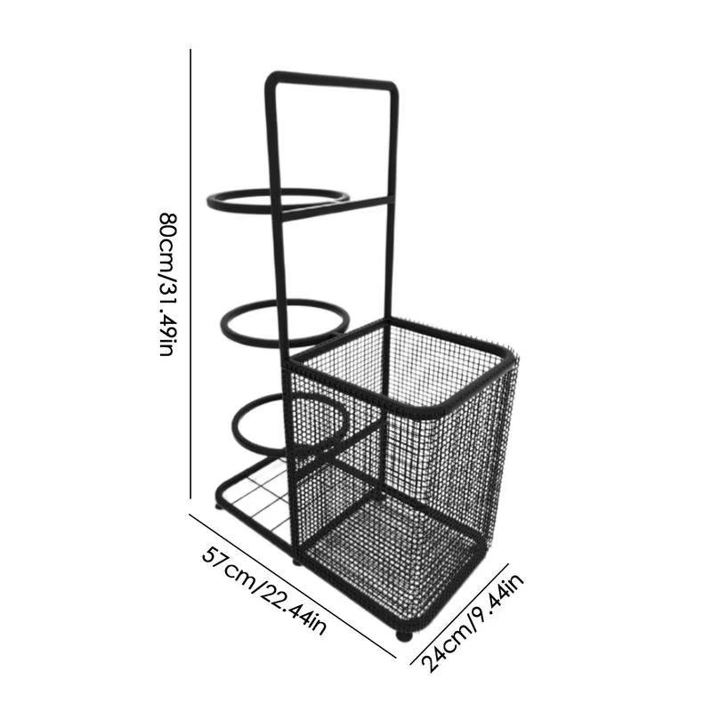 Storage Rack Indoor Balls Placed Rack Multi Layer Ball Storage Stand Cast Iron - Universal Wellness Group Pty Ltd