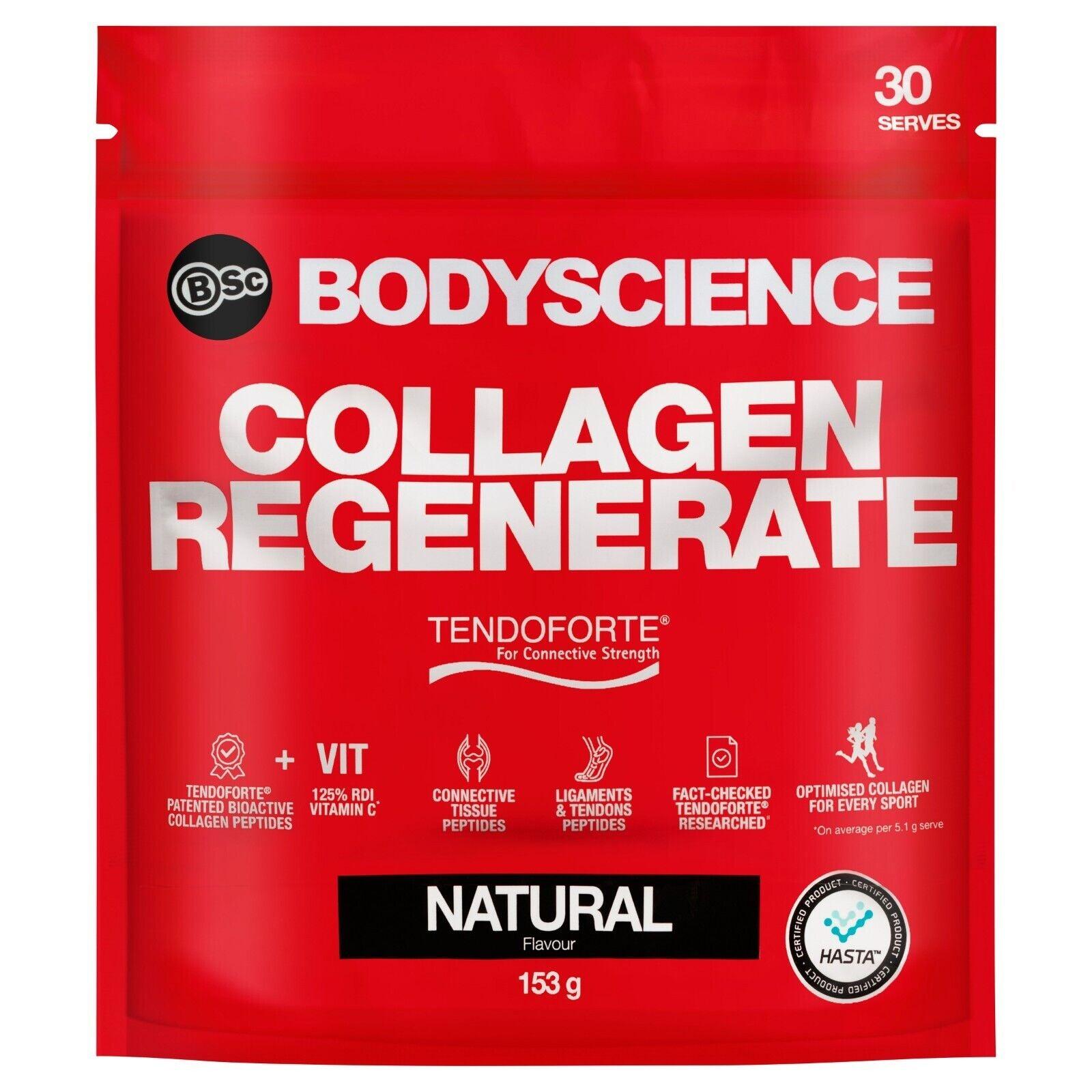 Bsc Collagen Regenerate 153g - Supports Healthy Skin, Hair, and Joints with Collagen - Universal Wellness Group Pty Ltd