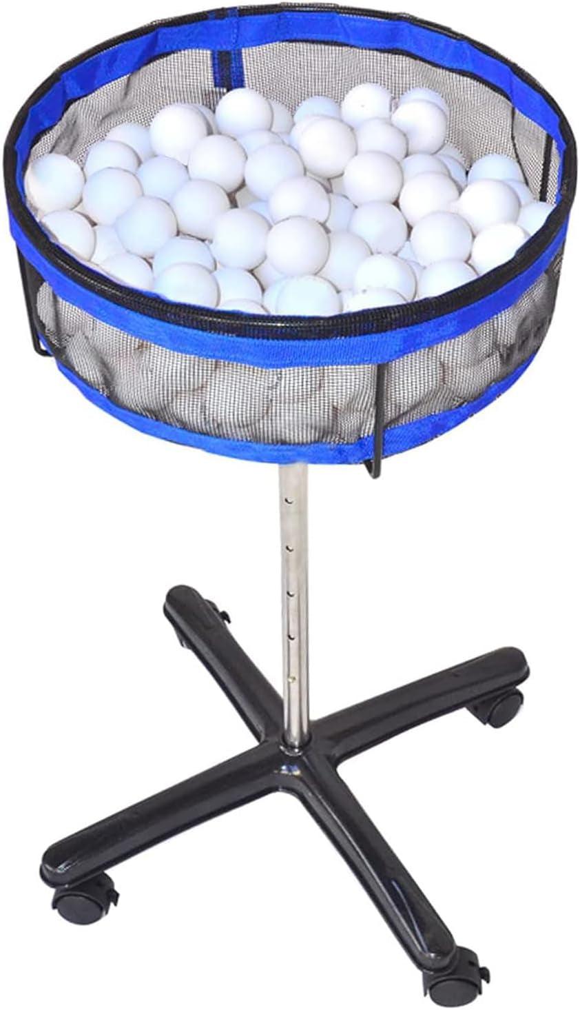 Removeable Table Tennis Storage Multi-Ball Collector Holder Adjustable Height Pickleball Collection Basket for Training - Universal Wellness Group Pty Ltd