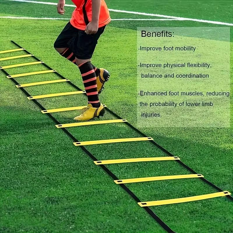 Training Agility Ladder Set, Logo Disks, Resistance Umbrella, Spikes, Obstacles Speed Awareness Training - Universal Wellness Group Pty Ltd