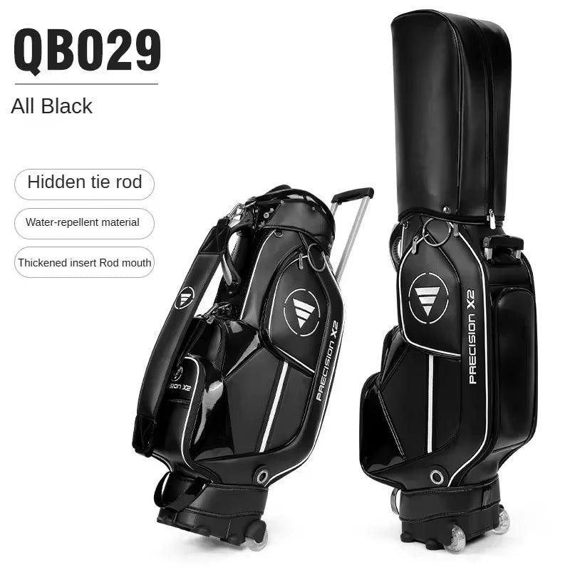 Golf Bag, Men'S and Women'S Trolley Bag, Portable Tug Pulley Club Bag QB029 - Universal Wellness Group Pty Ltd