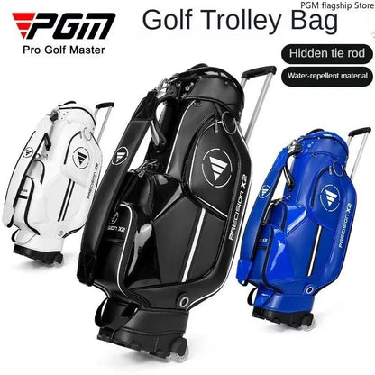 Golf Bag, Men'S and Women'S Trolley Bag, Portable Tug Pulley Club Bag QB029 - Universal Wellness Group Pty Ltd