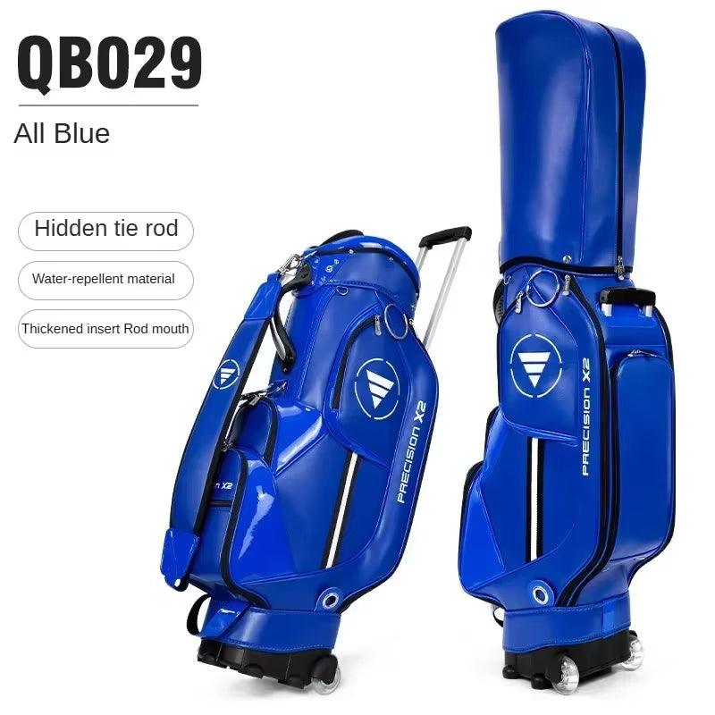 Golf Bag, Men'S and Women'S Trolley Bag, Portable Tug Pulley Club Bag QB029 - Universal Wellness Group Pty Ltd